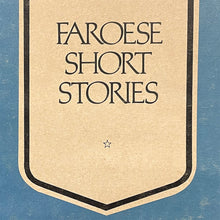 Load image into Gallery viewer, Faroese Short Stories - Hedin Brønner