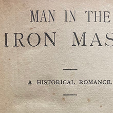 Load image into Gallery viewer, Man in the Iron Mask - Alexander Dumas
