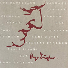 Load image into Gallery viewer, Hugo Dingler: Gedenkbuch zum 75. Geburtstag - Wilhelm Krampf