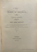 Load image into Gallery viewer, The Birds of America - John James Audubon