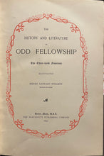 Load image into Gallery viewer, The History of Odd Fellowship - Henry Leonard Stillson