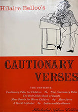 Load image into Gallery viewer, Cautionary Verses– Hilaire Belloc