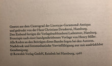 Load image into Gallery viewer, Festschrift – Heinrich Maria Ledig-Rowohlt