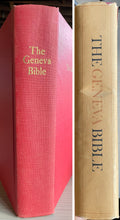 Load image into Gallery viewer, The Geneva Bible: A facsimile of the 1560 edition