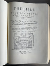 Load image into Gallery viewer, The Geneva Bible: A facsimile of the 1560 edition
