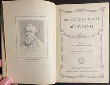 Load image into Gallery viewer, Selections from Browning - Robert Morse Lovett