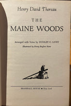 Load image into Gallery viewer, The Maine Woods - Henry David Thoreau