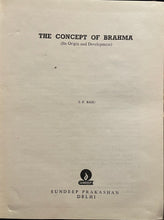 Load image into Gallery viewer, The Concept of Brahma - S.P. Basu