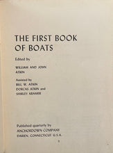 Load image into Gallery viewer, The First Book of Boats - William and John Atkin