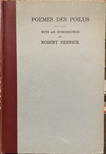 Load image into Gallery viewer, Poèmes de Poilus - Robert Herrick