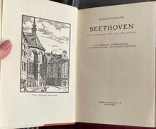Load image into Gallery viewer, Beethoven: Las Grandes Épocas Creadoras - Romain Rolland
