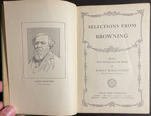 Load image into Gallery viewer, Selections from Browning - Robert Morse Lovett
