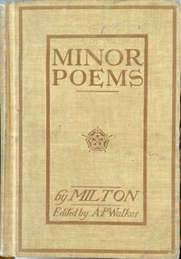 Select Minor Poems of John Milton - Albert Perry Walker