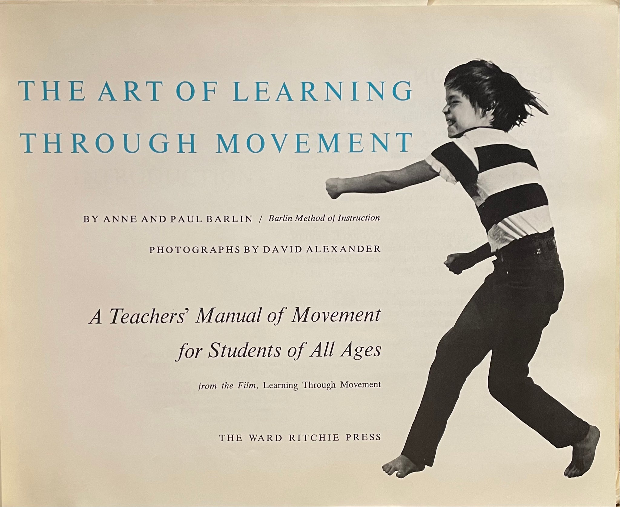 The Art of Learning Through Movement - Anne and Paul Barlin – Bonfire  Bookshop